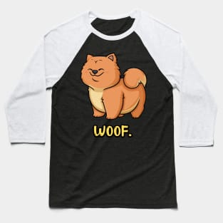 Chibi Kawaii Chow Chow Dog Baseball T-Shirt